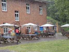 das Wetter war mehr so mittel